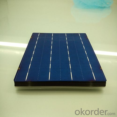 Mono 156X156MM2 Solar Cells Made in China