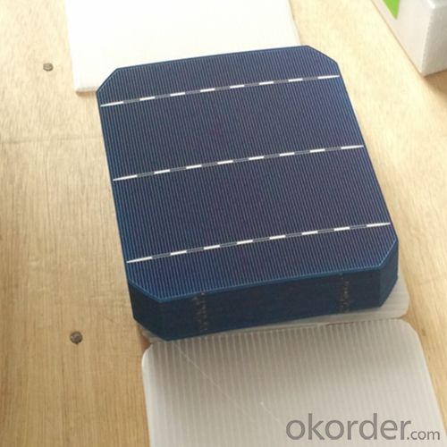 Mono 156X156MM2 Solar Cells Made in Jiangsu