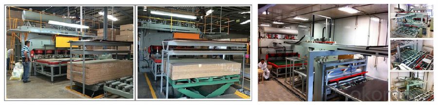 Multilayer Laminating Hot Press Machinery for Core-board