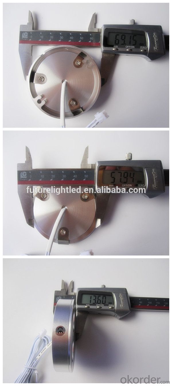 3W dimmable puck light