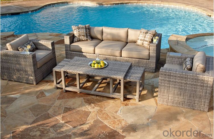 Outdoor Furniture Sofa Sets PE Rattan CMAX-WD0001