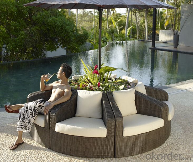 Outdoor Furniture Sofa Sets PE Rattan CMAX-WD0015