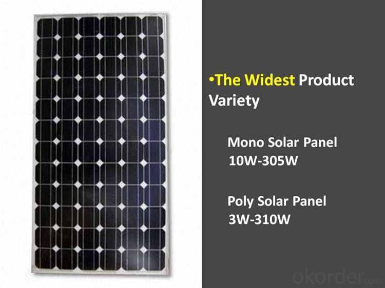 Solar Panel 305Wp special for Off-grid Solar Power System Paneles Solares