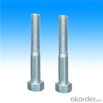 Din933 Hexagon Head Bolts Carbon Steel All Coating Factory Price