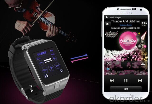 Touch Screen GSM Android Smart Watch, 3G Android/ios Smartwatch, Phone Calling Support Android