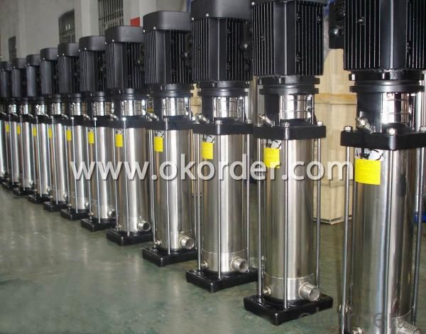 CDL Vertical Stainless Steel Centrifugal Pumps