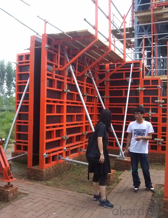 Steel Frame Formwork for Apartment Construction