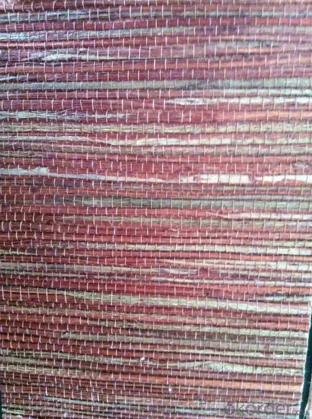 Grass Wallpaper New Luxury Damask woven Grass PVC Wallpaper