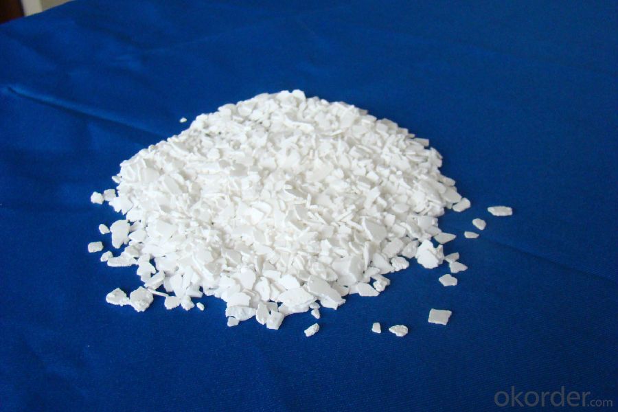 Calcium Chloride granular white color from china