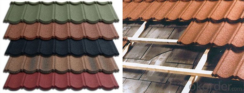 Anti-rust Steel Sheet Metal Roofing Tiles