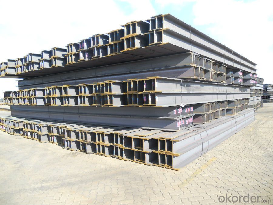 Hot Rolled Steel H-BEAM JIS SS400 GB Q235