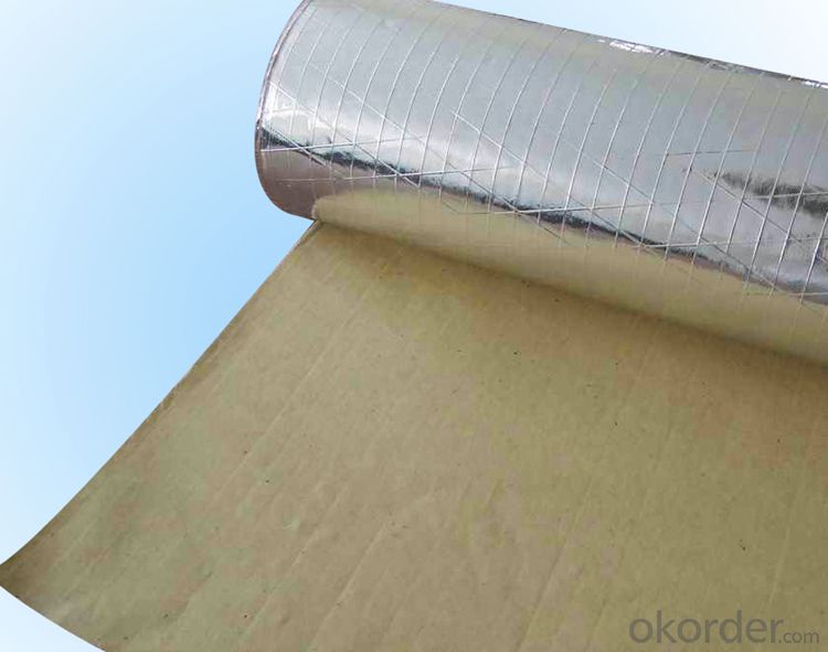Insulation Facing material with Bubble and Aluminum Foil