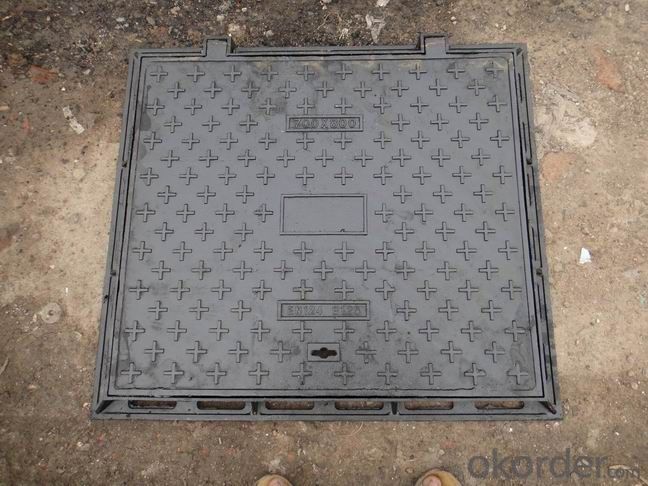 Ductile Iron Manhole Covers GGG50 E600