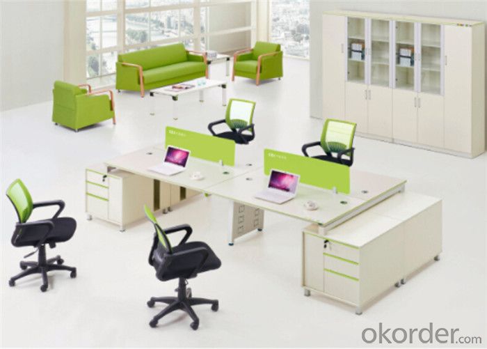 Steel Office Furniture Desk with Customized Material