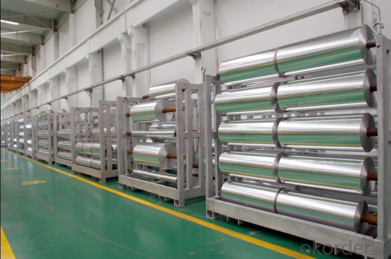 8011/1235/3105 Aluminum foil Manufacturer in Roll of Building Material