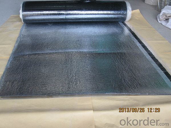 Aluminum Film Self Adhesive Bitumen Waterproof Membrane