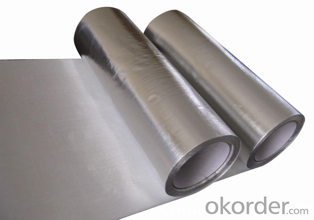 Tri-Way Fiberglass Scrim/Household Aluminum Foil/FSKV-7160A/7Micron Aluminum Foil