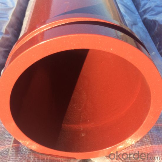 Concrete Pump Seamless Steel Pipe WT=4.0mm