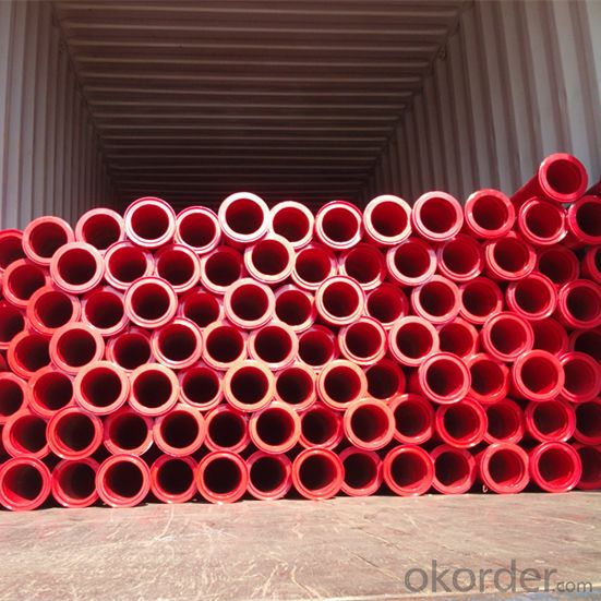 Concrete Pump Seamless Steel Pipe WT=4.0mm