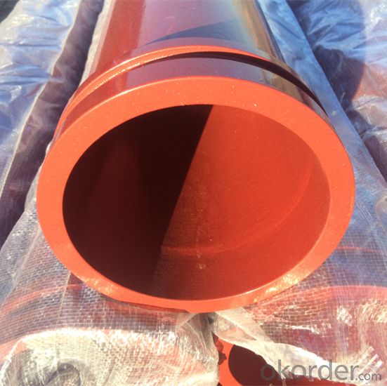 Concrete Pump Seamless Steel Pipe with SK Flange End