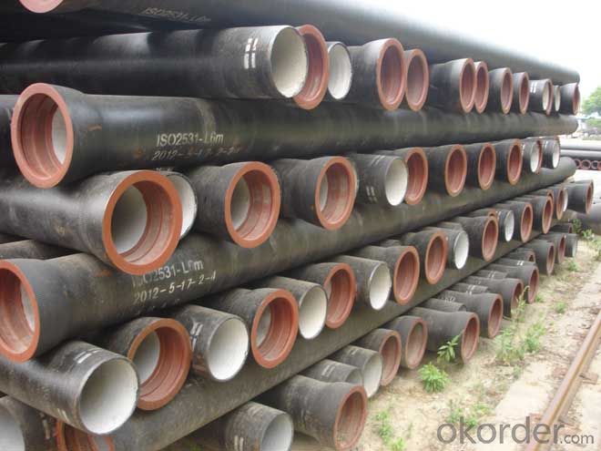 Ductile Iron Pipe Delivery Detail T Type EN545 DN200