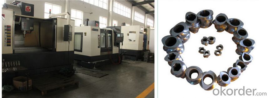 PVC Pipe Line Plastic Pipe Extrusion With CMAX