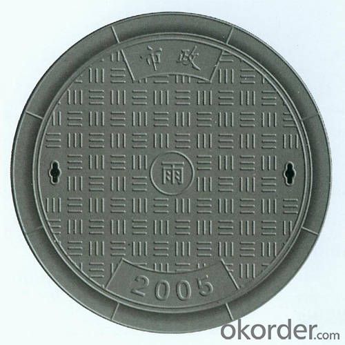 Manhole Cover Ductile Iron with GRP Plate on Sale