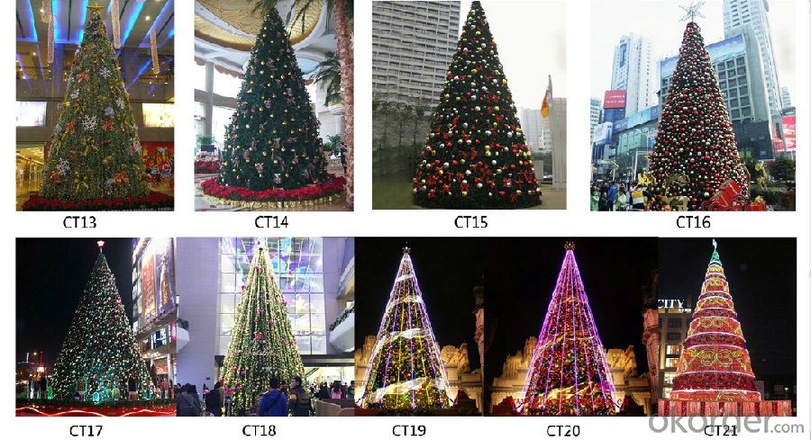 Artificial Christmas Tree 10FT Giant Plants with LED Lights