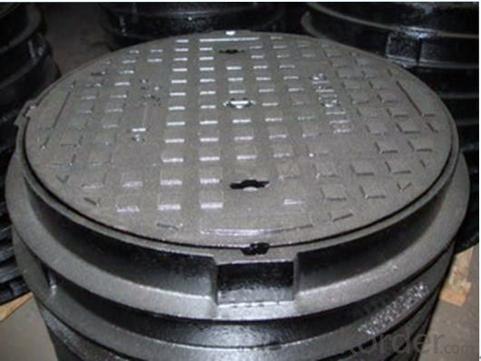 Manhole Cover with Ductile Iron Heavy Duty Round