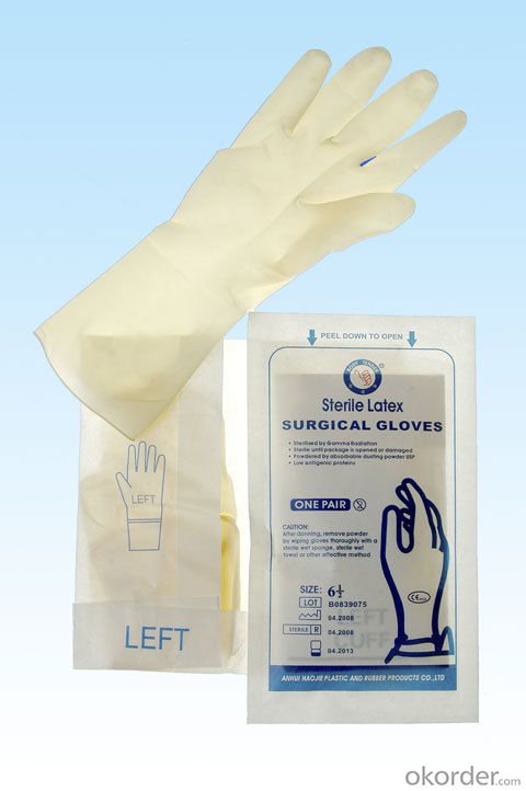 Medical Examination Latex Gloves, Powdered or Powder Free Made by MY MEDICAL