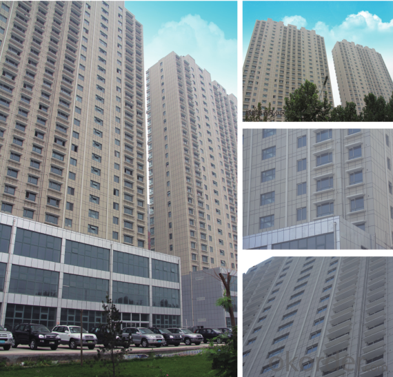 Metallic Fluorocarbon Paint Exterior Insulation and Finish System Panel(EIFS Panel)