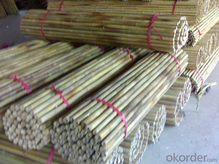 Natural Bamboo Pole Sticks Natural Bamboo