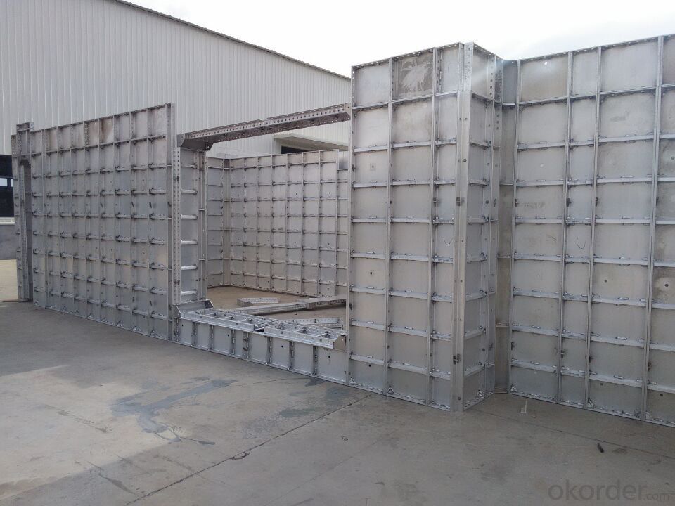 Aluminum Formwork for One Level House Building