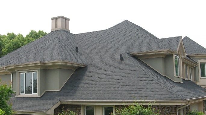Laminated Steel Asphalt Shingles Roofing Tile