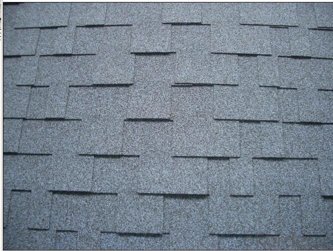 Durable Bent Interlocking Asphalt Roofing Tiles