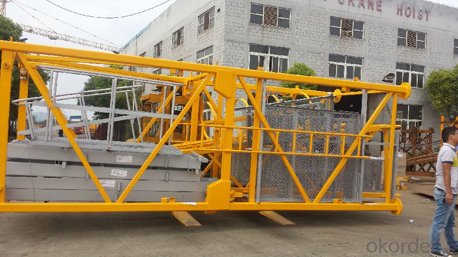 Tower Crane 8T Max Capacity TC6014 Factory