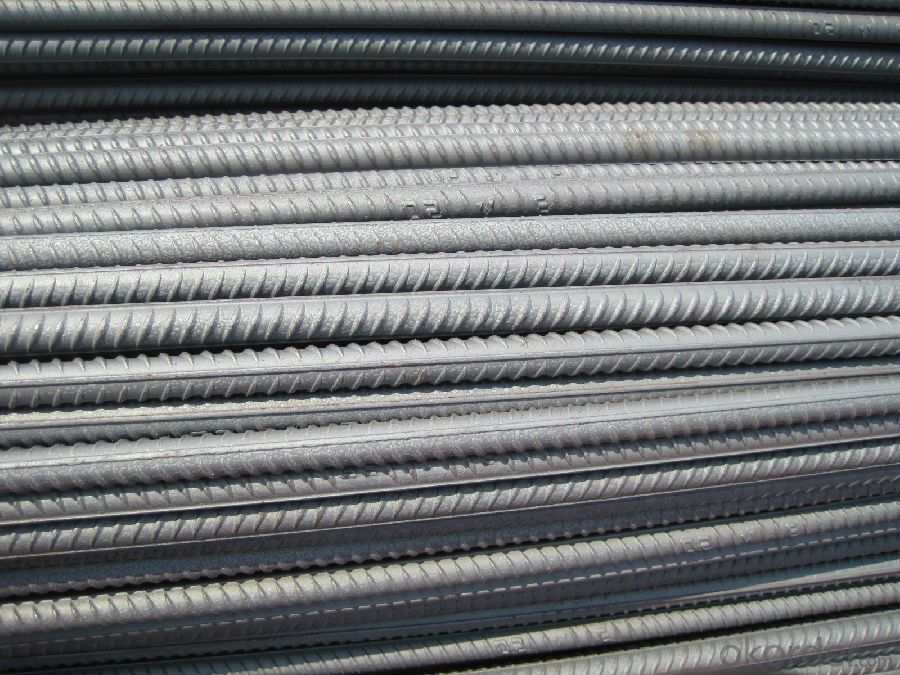 Stainless deformed steel bar for construction