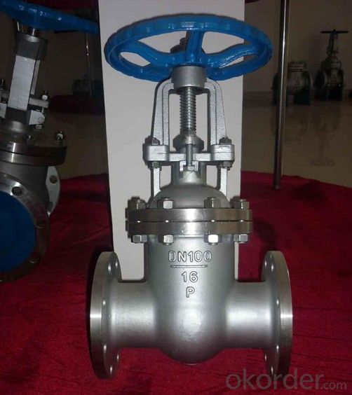 Gate Valve Special for Transportation of Stone and Coal