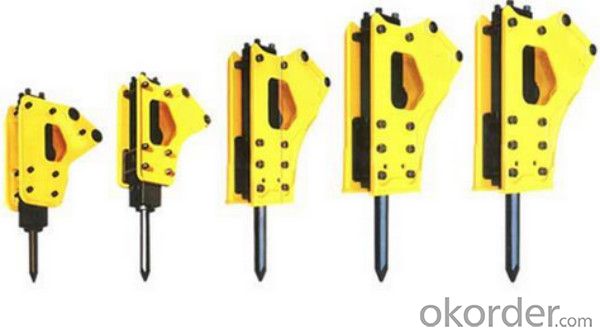 Hydraulic Breaker Excavator Mounted Vibro Hammer High Frequency