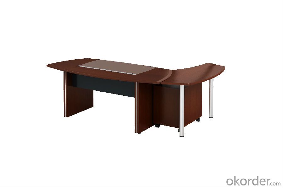 MDF Paper Office Desk Furniture Boss Table