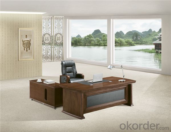 Commercial Desk with MDF and Vaneer for Manager