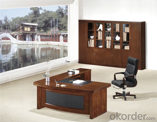 Commercial Executive Desk with Vaneer Painting