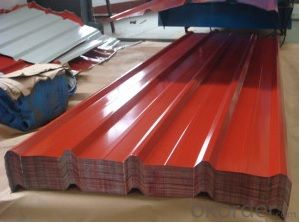 COLD  ROLLED WAVE GALVANIZED STEEL SHEET