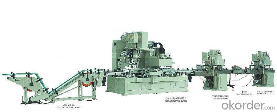 Square Cans Automatic Production Line for Packaging
