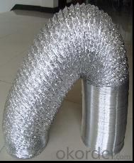 Aluminium Flexible Duct like Insulated and Non-insulated
