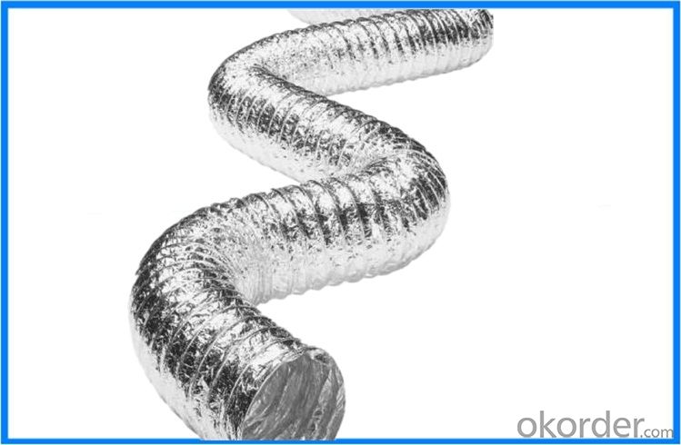 One Layer Aluminum Flexible Duct for Air Conditioning Refrigeration