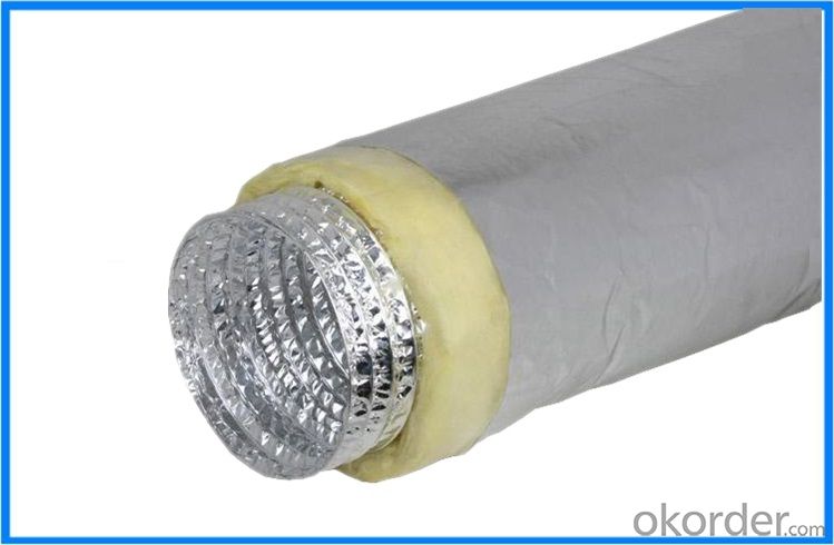 Air Conditioning Fire Resistant Double Layer Aluminum Flexible Duct