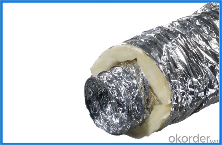 One Layer Aluminum Flexible Duct for Air Conditioning Refrigeration