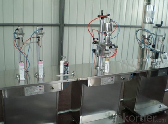 Aerosol Filling Machine for Can Packaging
