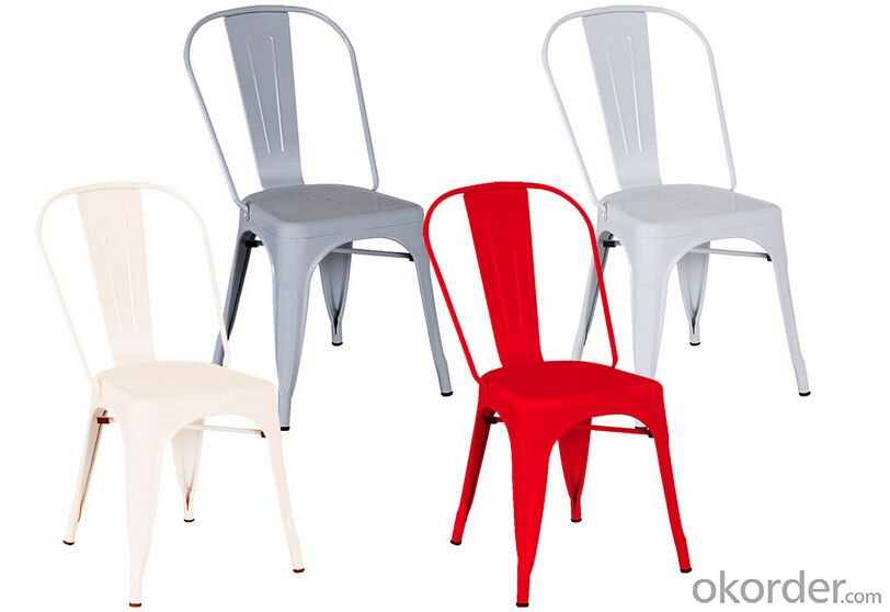 Dinning Chair Plastic & Wood & Metal Model CMAX-PP627